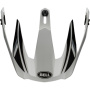 Pezzi di ricambio per casco Bell MX-9 Adventure Mips Alpine Cappello bianco lucido nero