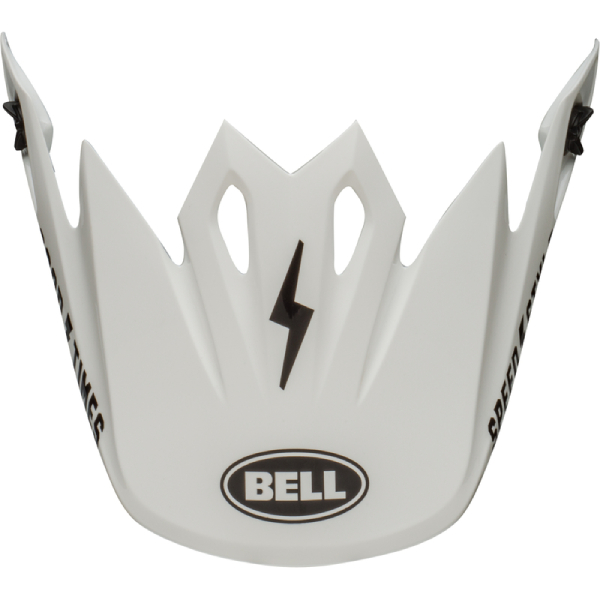 Pezzi di ricambio per casco Bell MX-9 Mips Fasthouse cappuccio bianco nero