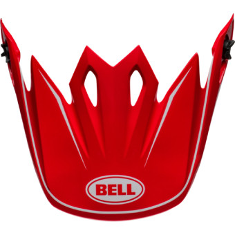 Pezzi di ricambio per casco Bell MX-9 Zona Mips Picco rosso lucido Pezzi di ricambio per casco Bell MX-9 Zona Mips Picco rosso lucido