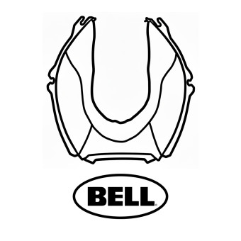 Pezzi di ricambio per casco Bell Supporto per il collo ProStar - Race Star