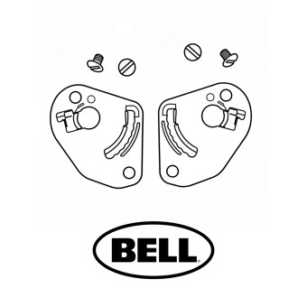 Pezzi di ricambio per casco Bell Scheda visiera al litio