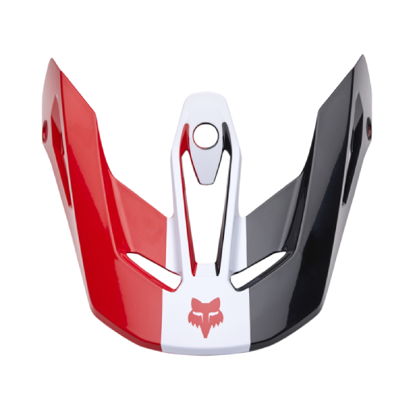 Pezzi di ricambio per casco FOX V3 RS Ottica flo tappo rosso Pezzi di ricambio per casco FOX V3 RS Ottica flo tappo rosso