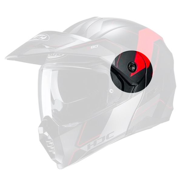 Pezzi di ricambio per casco HJC C80 Rox MC1SF coperture laterali