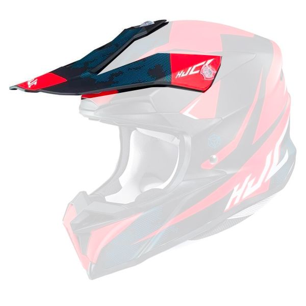 Pezzi di ricambio per casco HJC i50 Tona MC1SF picco
