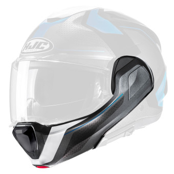 Pezzi di ricambio per casco HJC Sottogola F100 Bios MC2 Pezzi di ricambio per casco HJC Sottogola F100 Bios MC2