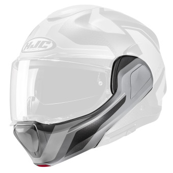 Pezzi di ricambio per casco HJC F100 Bios MC5SF sottogola Pezzi di ricambio per casco HJC F100 Bios MC5SF sottogola