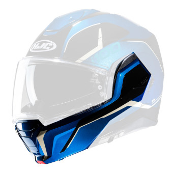 Pezzi di ricambio per casco HJC Mentoniera i100 Lorix MC2 Pezzi di ricambio per casco HJC Mentoniera i100 Lorix MC2