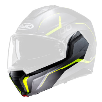 Pezzi di ricambio per casco HJC Mentoniera i100 Lorix MC3HSF Pezzi di ricambio per casco HJC Mentoniera i100 Lorix MC3HSF