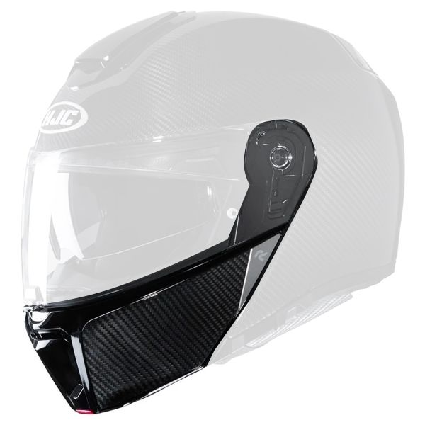 Pezzi di ricambio per casco HJC RPHA 90 S Sottogola in carbonio
