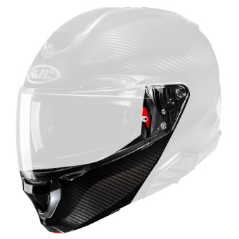Pezzi di ricambio per casco HJC Mentoniera RPHA91 Carbonio Pezzi di ricambio per casco HJC Mentoniera RPHA91 Carbonio