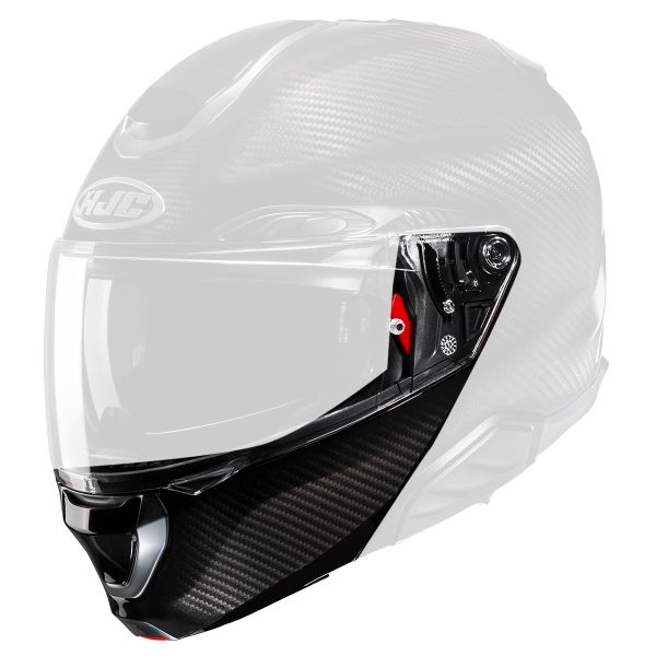 Pezzi di ricambio per casco HJC Mentoniera RPHA91 Carbonio