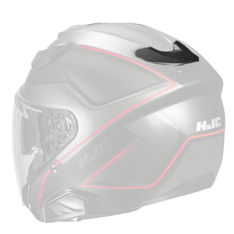 Pezzi di ricambio per casco HJC Ventilazione posteriore F31 Pezzi di ricambio per casco HJC Ventilazione posteriore F31