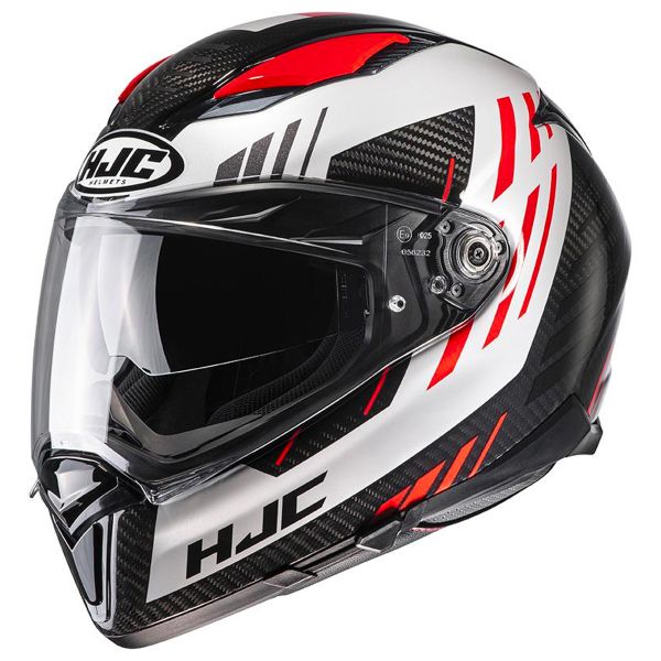 HJC F70 Carbon Kesta MC1 - MC5 ventilazione posteriore
