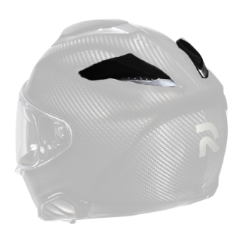 Pezzi di ricambio per casco HJC Ventilazione posteriore RPHA 11 Carbon Black Pezzi di ricambio per casco HJC Ventilazione posteriore RPHA 11 Carbon Black