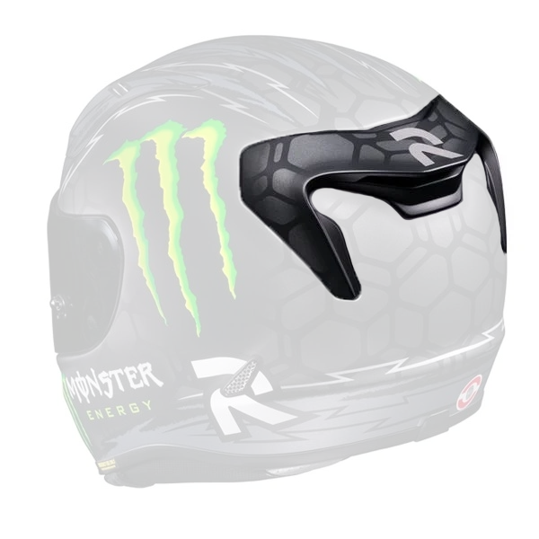 Pezzi di ricambio per casco HJC Ventilazione posteriore RPHA 11 Crutchlow Replica Nero MC5SF