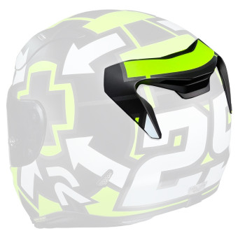 Pezzi di ricambio per casco HJC Ventilazione posteriore RPHA 11 Iannone Replica MC4HSF
