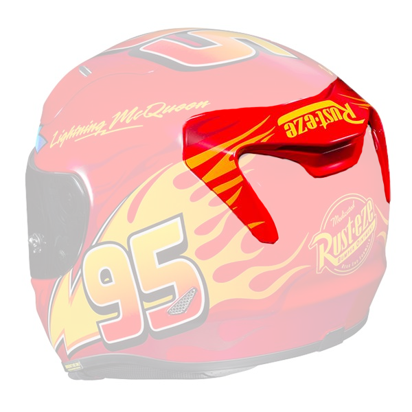 Pezzi di ricambio per casco HJC Ventilazione posteriore RPHA 11 Saetta Mcqueen