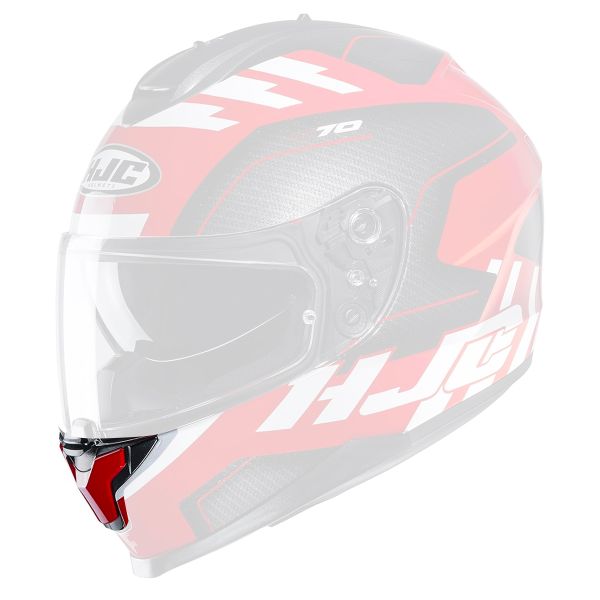 Pezzi di ricambio per casco HJC Mentoniere di ventilazione C70 Koro MC1
