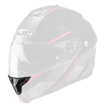 Pezzi di ricambio per casco HJC Mentoniera di ventilazione C91 Tero MC1 - Prod MC3H