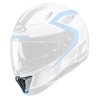 Pezzi di ricambio per casco HJC Mentoniera di ventilazione i70 Asto MC2/5 - Prika MC1/4H