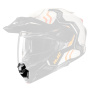 Pezzi di ricambio per casco HJC i80 Velly MC7 Ventilatore del mento inferiore