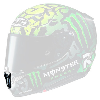 Pezzi di ricambio per casco HJC Ventilazione Mentonniere RPHA 11 Crutchlow Sepecial 1 MC4H