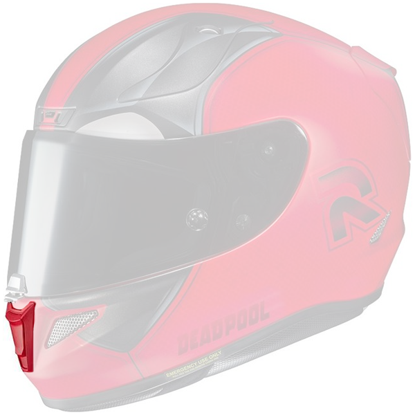 Pezzi di ricambio per casco HJC RPHA 11 Bocchetta del mento Deadpool 2/Quintain (MC21SF/MC1SF)