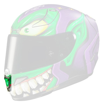 Pezzi di ricambio per casco HJC RPHA 11 Green Goblin MC48SF sottogola ventilatore
