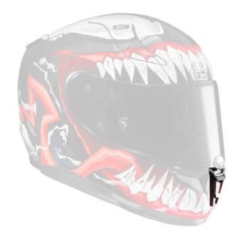 Pezzi di ricambio per casco HJC RPHA 11 Venom II Ventilatore a mento Pezzi di ricambio per casco HJC RPHA 11 Venom II Ventilatore a mento