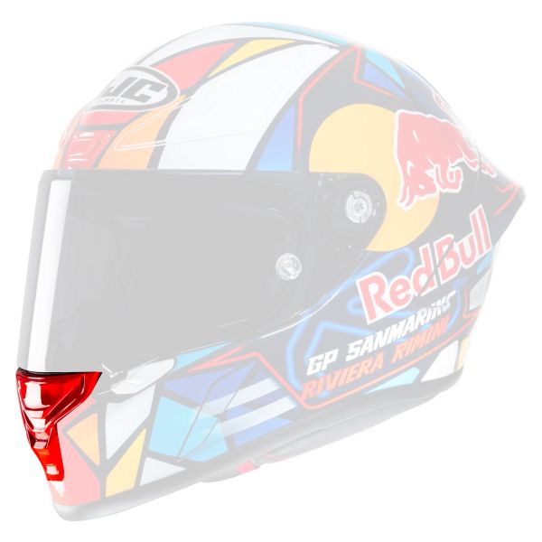 Pezzi di ricambio per casco HJC RPHA1 Red Bull Misano GP MC21 Ventilatore per mentoniera
