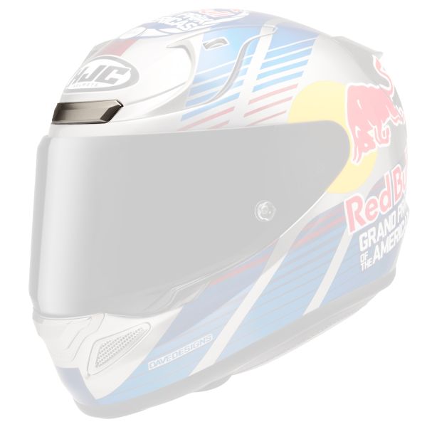 Pezzi di ricambio per casco HJC Ventilazione centrale a soffitto RPHA 12 Red Bull Austin GP II