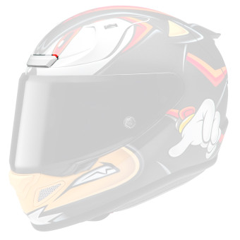 Pezzi di ricambio per casco HJC Ventilazione centrale Superieure RPHA 12 Shadow The Hedgehog