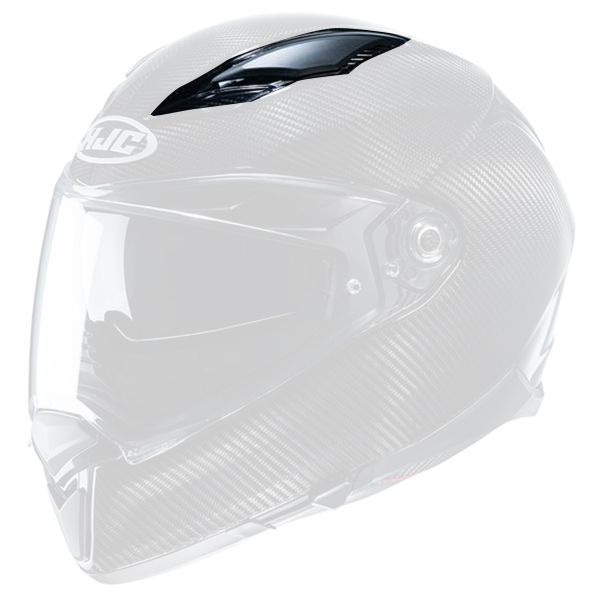 Pezzi di ricambio per casco HJC Ventilazione Superieure F70 Carbon Black