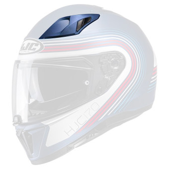 Pezzi di ricambio per casco HJC Ventilazione superiore i70 Surf MC21SF Pezzi di ricambio per casco HJC Ventilazione superiore i70 Surf MC21SF