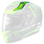 Pezzi di ricambio per casco HJC Super Ventilazione RPHA 11 Crutchlow Replica MC4HSF