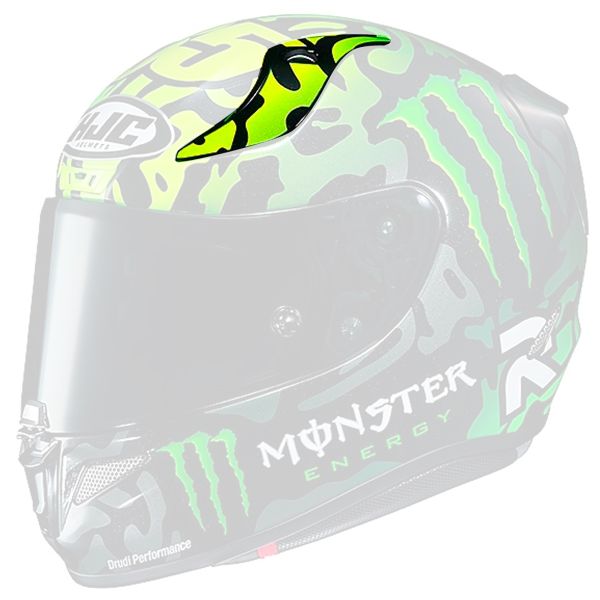 Pezzi di ricambio per casco HJC Ventilazione Superieure RPHA 11 Crutchlow Sepecial 1 MC4H