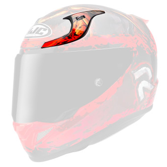 Pezzi di ricambio per casco HJC RPHA 12 Diablo Blizzard MC1 prese d'aria superiori Pezzi di ricambio per casco HJC RPHA 12 Diablo Blizzard MC1 prese d'aria superiori