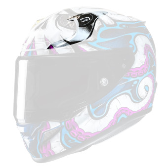 Pezzi di ricambio per casco HJC RPHA 12 ventilatori aerei Kraken MC28 Pezzi di ricambio per casco HJC RPHA 12 ventilatori aerei Kraken MC28