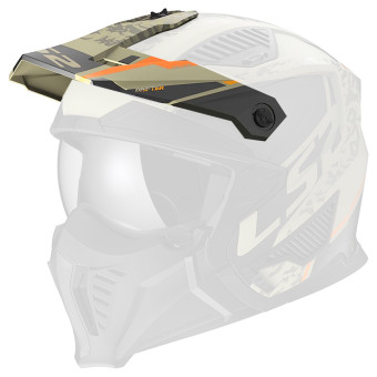 Pezzi di ricambio per casco LS2 Punta Drifter Devor OF606 Pezzi di ricambio per casco LS2 Punta Drifter Devor OF606