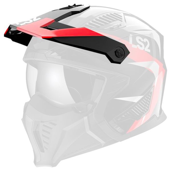 Pezzi di ricambio per casco LS2 Tappo Drifter Triality OF606