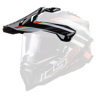Pezzi di ricambio per casco LS2 Explorer C MX701 Picco del bordo Pezzi di ricambio per casco LS2 Explorer C MX701 Picco del bordo