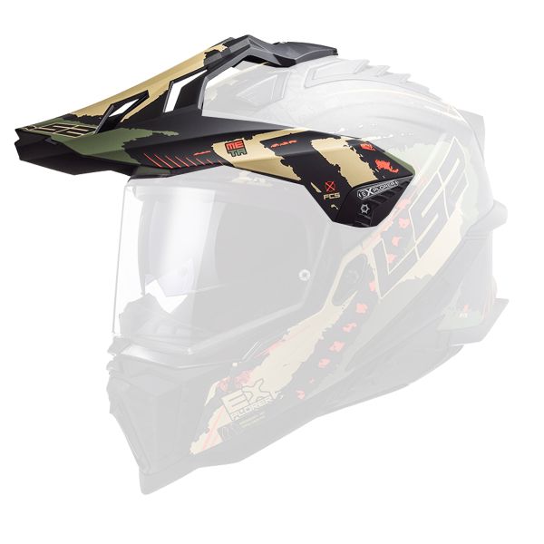 Pezzi di ricambio per casco LS2 Esploratore C MX701 Estensione del picco