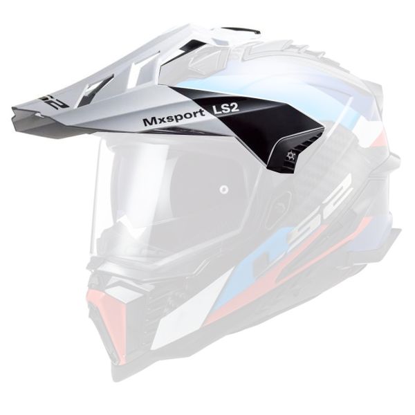 Pezzi di ricambio per casco LS2 Explorer C MX701 Cappello di frontiera
