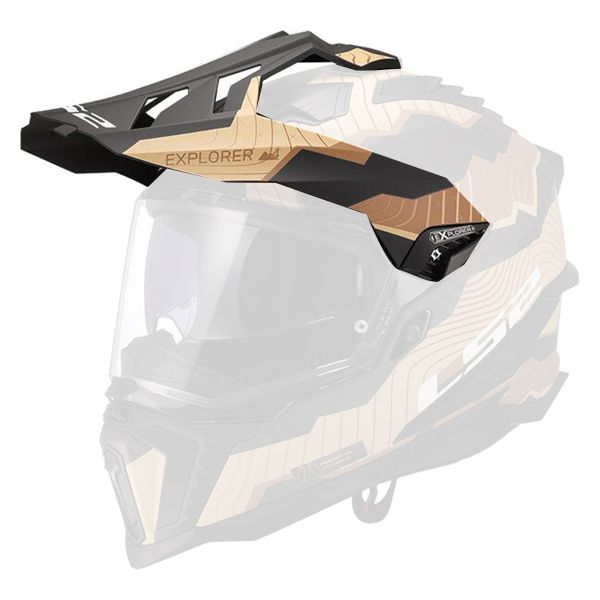 Pezzi di ricambio per casco LS2 Explorer C MX701 Trick peak