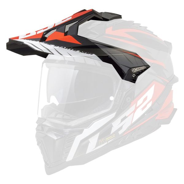 Pezzi di ricambio per casco LS2 Esploratore MX701 Picco di guglia