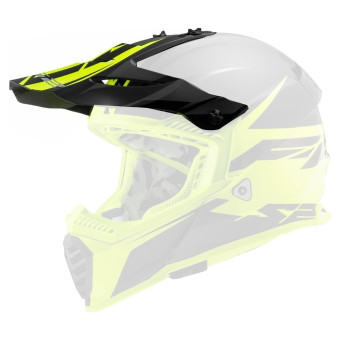 Pezzi di ricambio per casco LS2 Veloce Evo MX437 Picco del rombo Pezzi di ricambio per casco LS2 Veloce Evo MX437 Picco del rombo