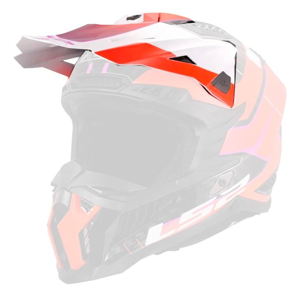 Pezzi di ricambio per casco LS2 X-Force Galuo MX703 a picco fisso