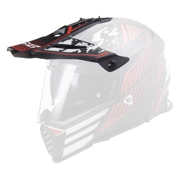Pezzi di ricambio per casco LS2 Pioneer Evo MX436 Tappo Saturno