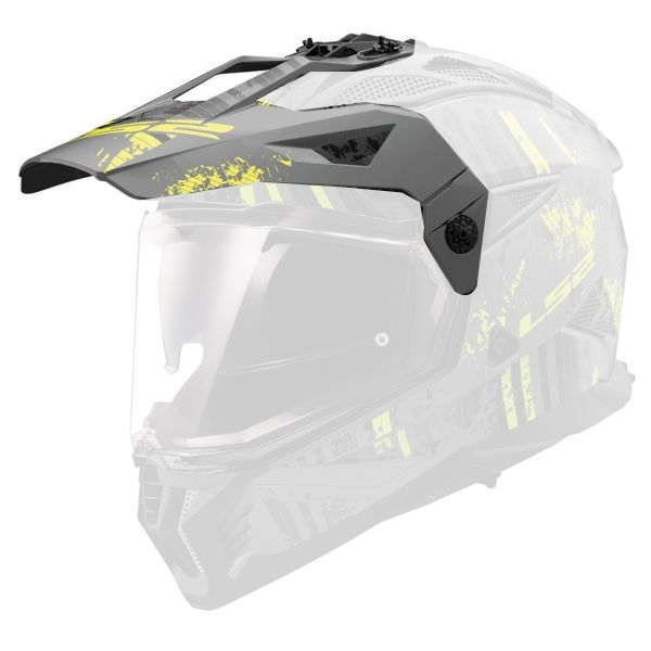 Pezzi di ricambio per casco LS2 Pioneer II MX702 Picco pazzo