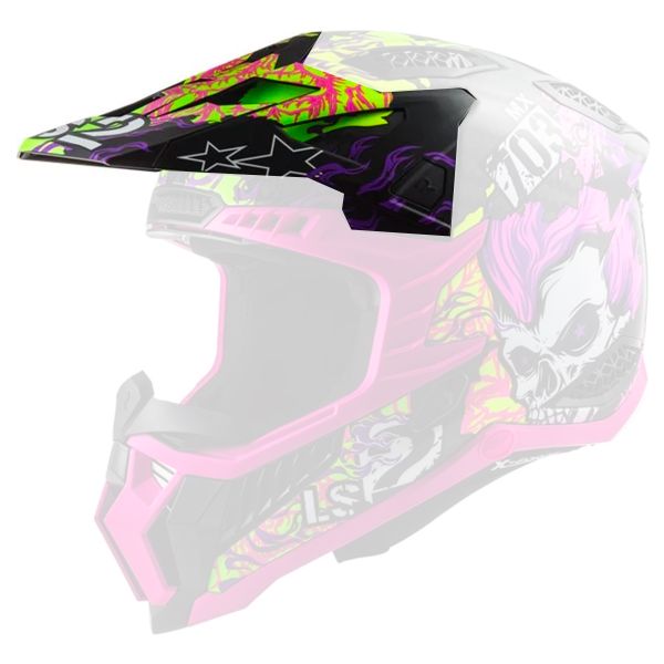 Pezzi di ricambio per casco LS2 X-Force Fireskull MX703 con visiera regolabile